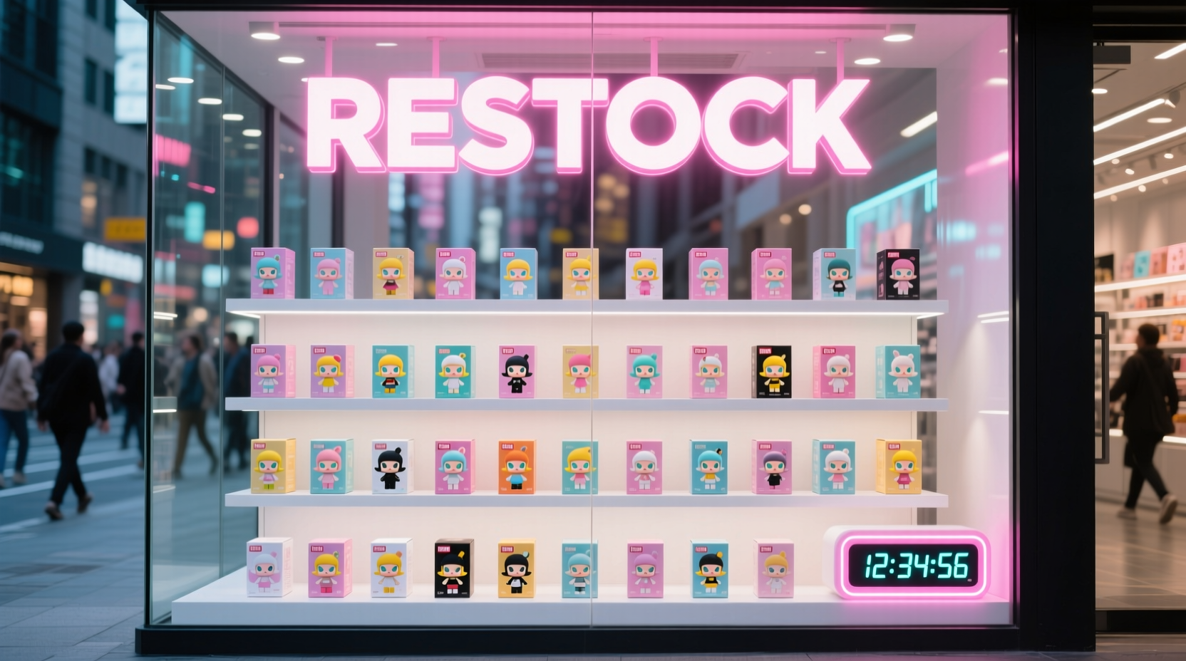when pop mart restock