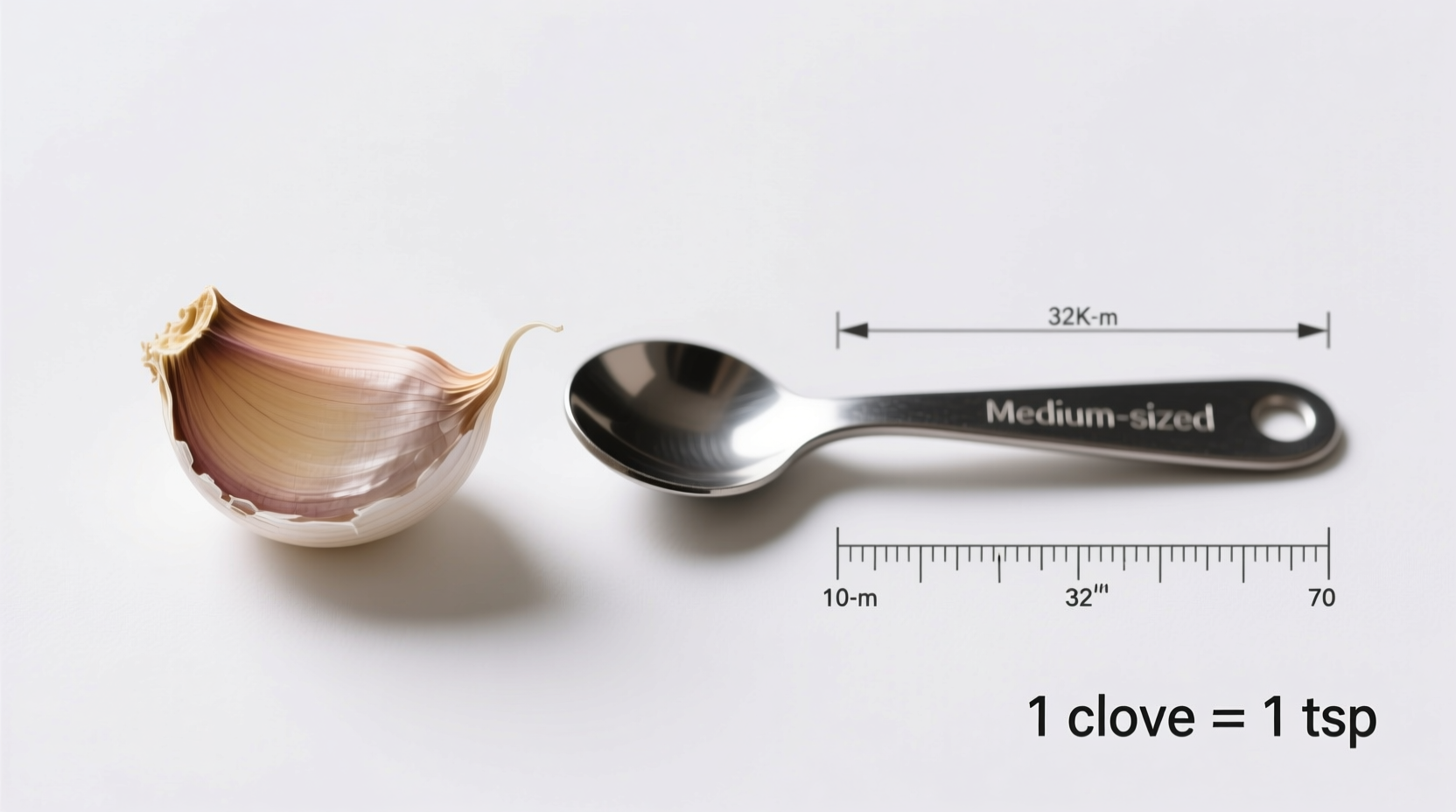 How Many Teaspoons in One Garlic Clove? Exact Conversion