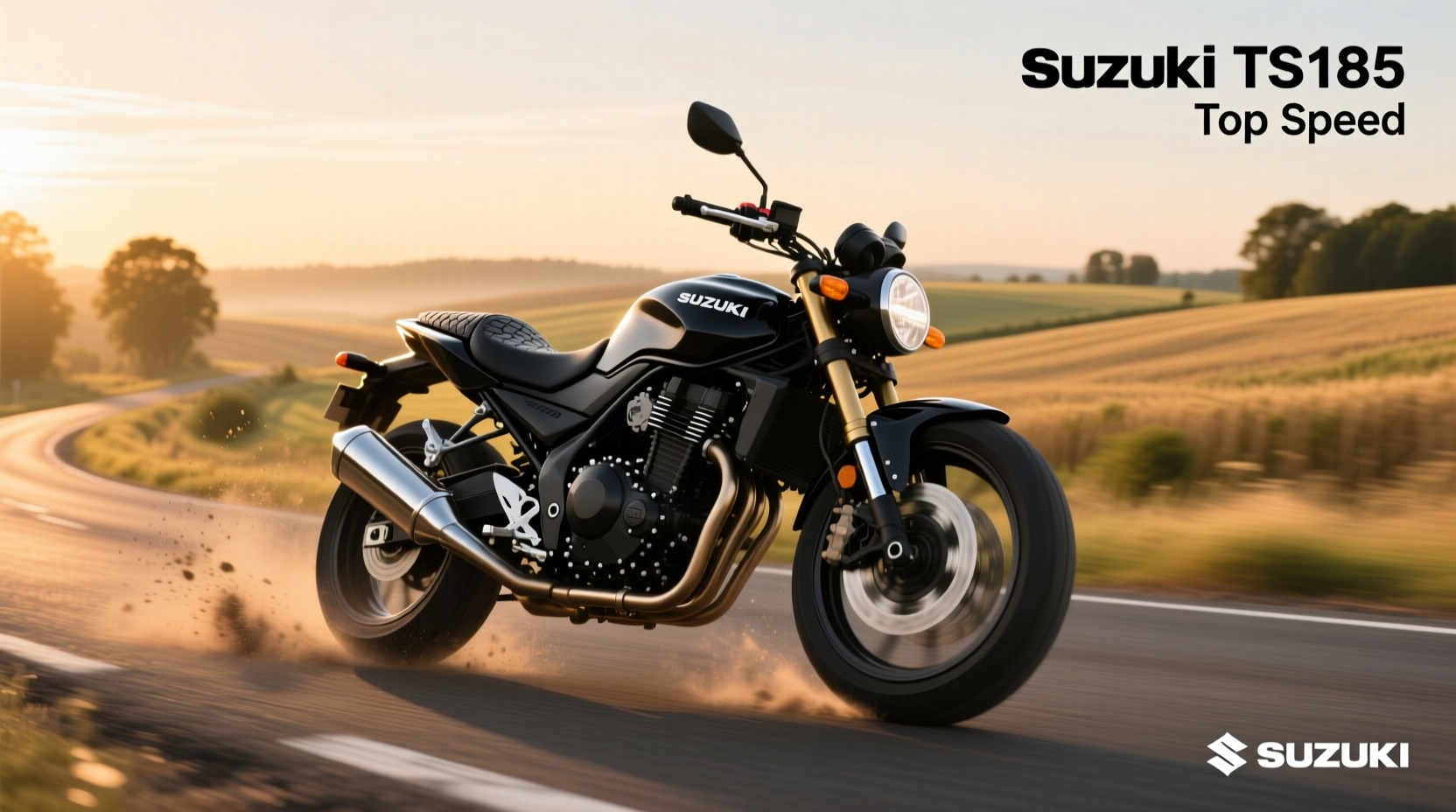 What Is the Suzuki TS185 Top Speed? Real-World Data & Specs