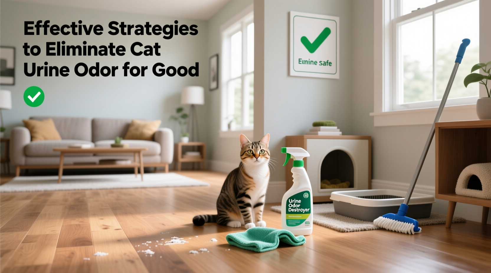 effective strategies to completely eliminate cat urine odor from your home for good 3