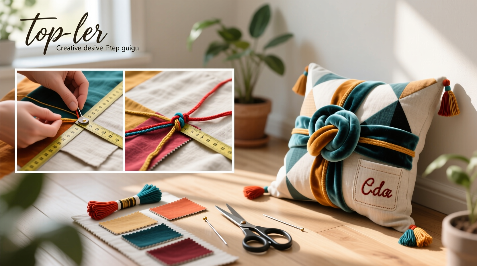 how to make a stylish knotted pillow step by step guide with creative design tips