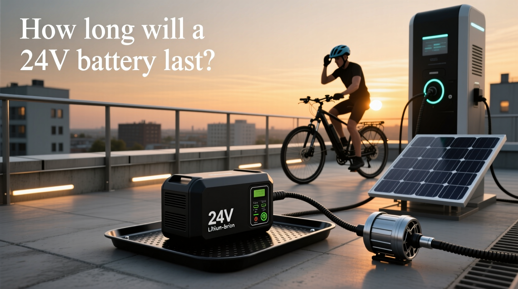 24 volt power bank,How long will a 24V battery last? buying guide
