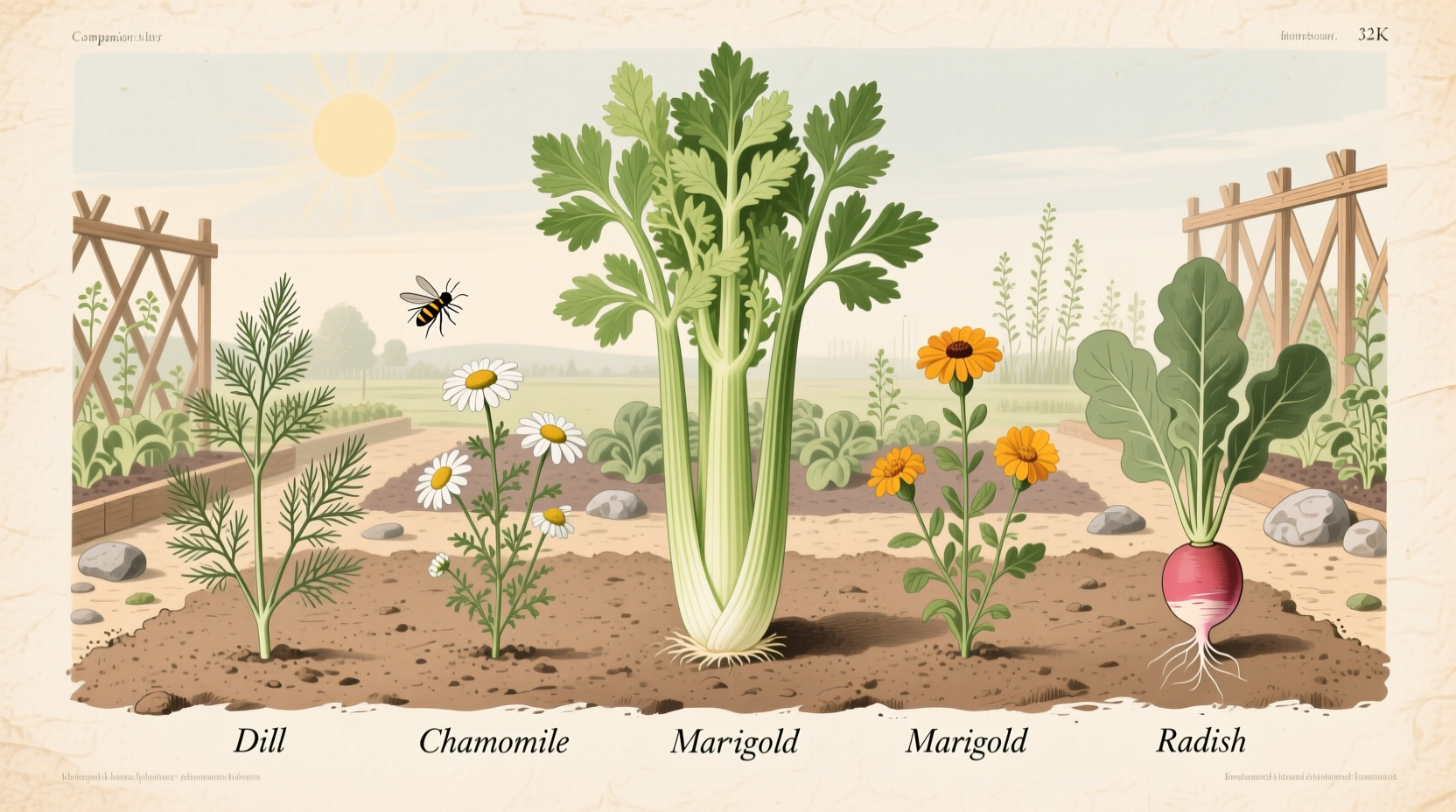 Best Companion Plants for Celery: Science-Backed Pairings
