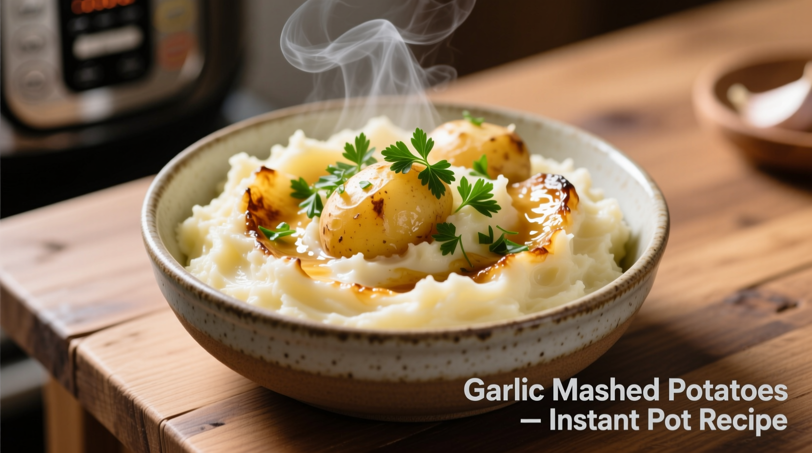 garlic mashed potatoes instant pot