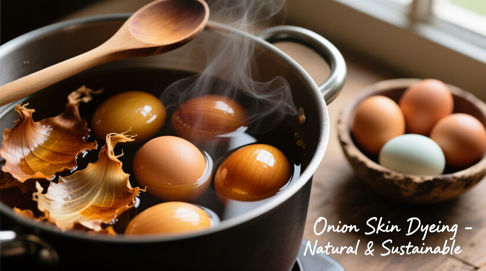 Natural Egg Dyeing with Onion Skins: Complete Guide