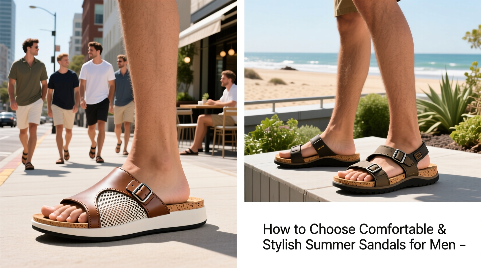 how to choose comfortable and stylish summer sandals for men a complete guide
