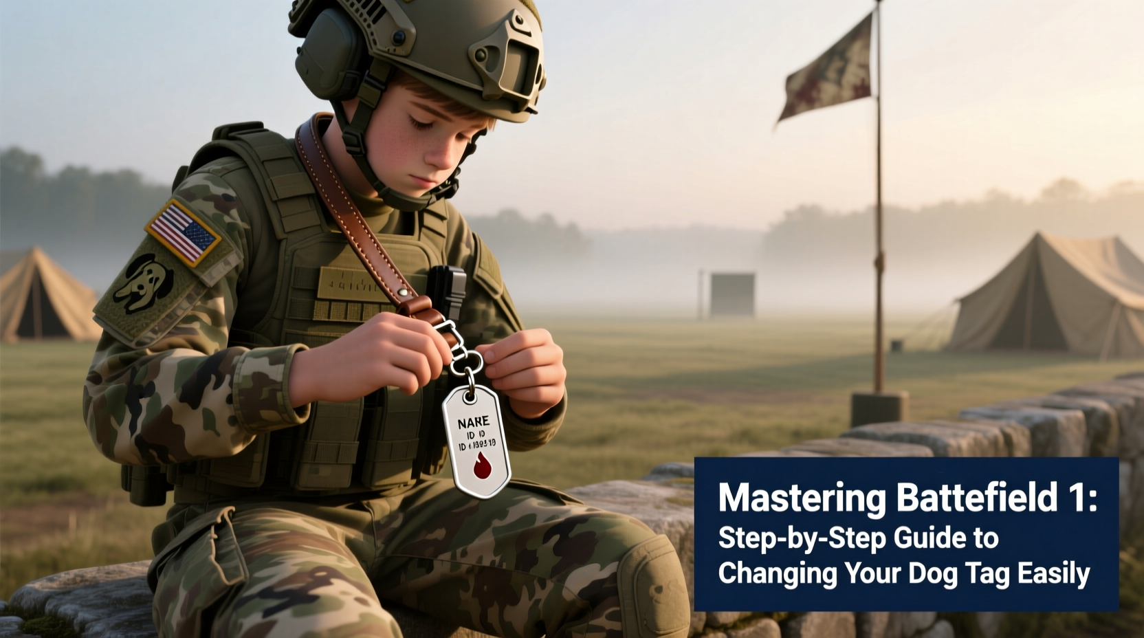 mastering battlefield 1 a step by step guide to changing your dog tag easily