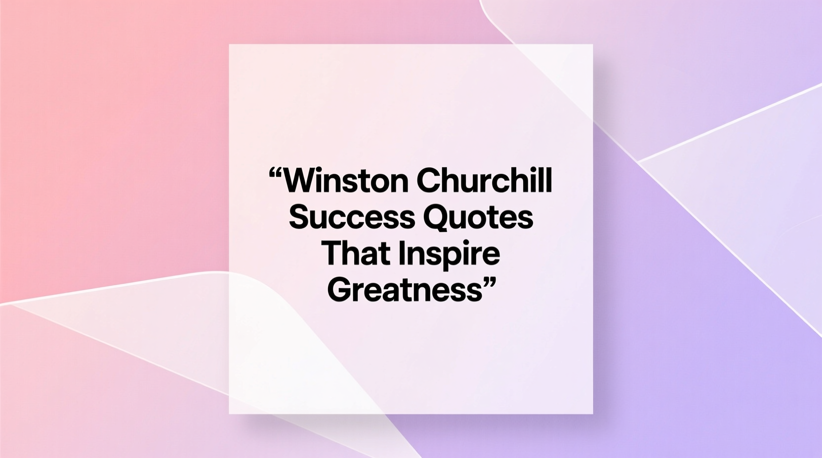 winston churchill success quotes