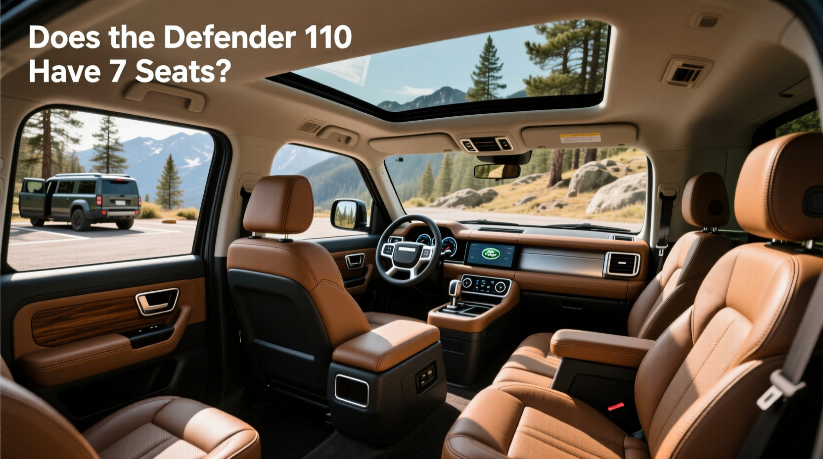 How to Choose Land Rover Defender 110 Interior: Does It Have 7 Seats? Buying Guide