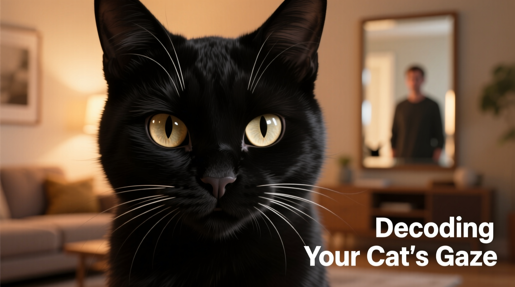 why is my cat staring at me decoding your cats gaze