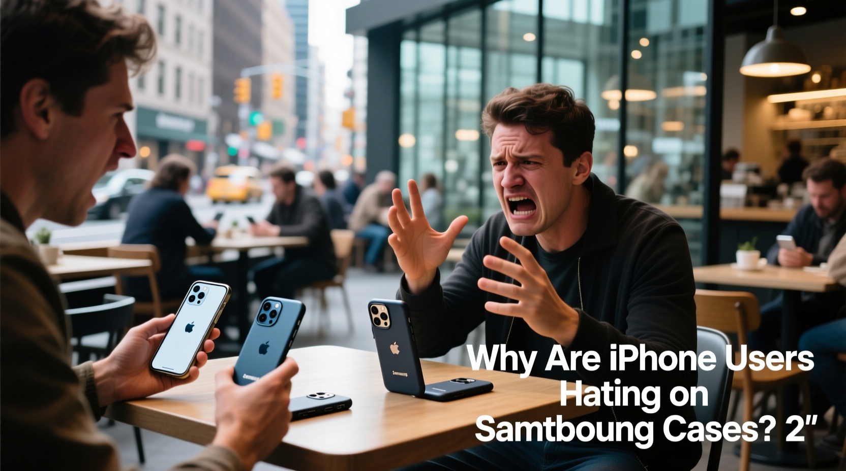 why are iphone users hating on samsung cases all of a sudden 2