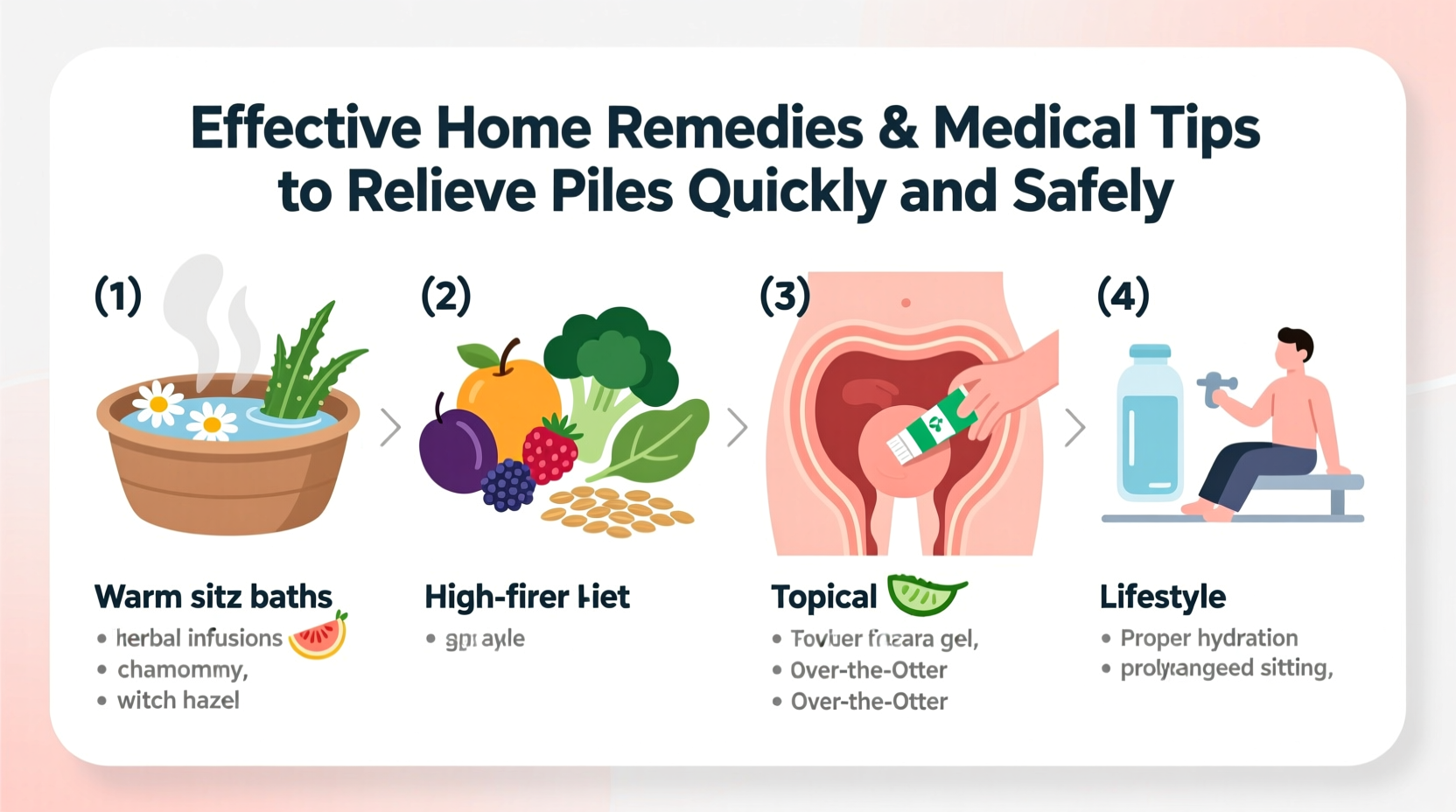 effective home remedies and medical tips for how to get piles to go away quickly and safely