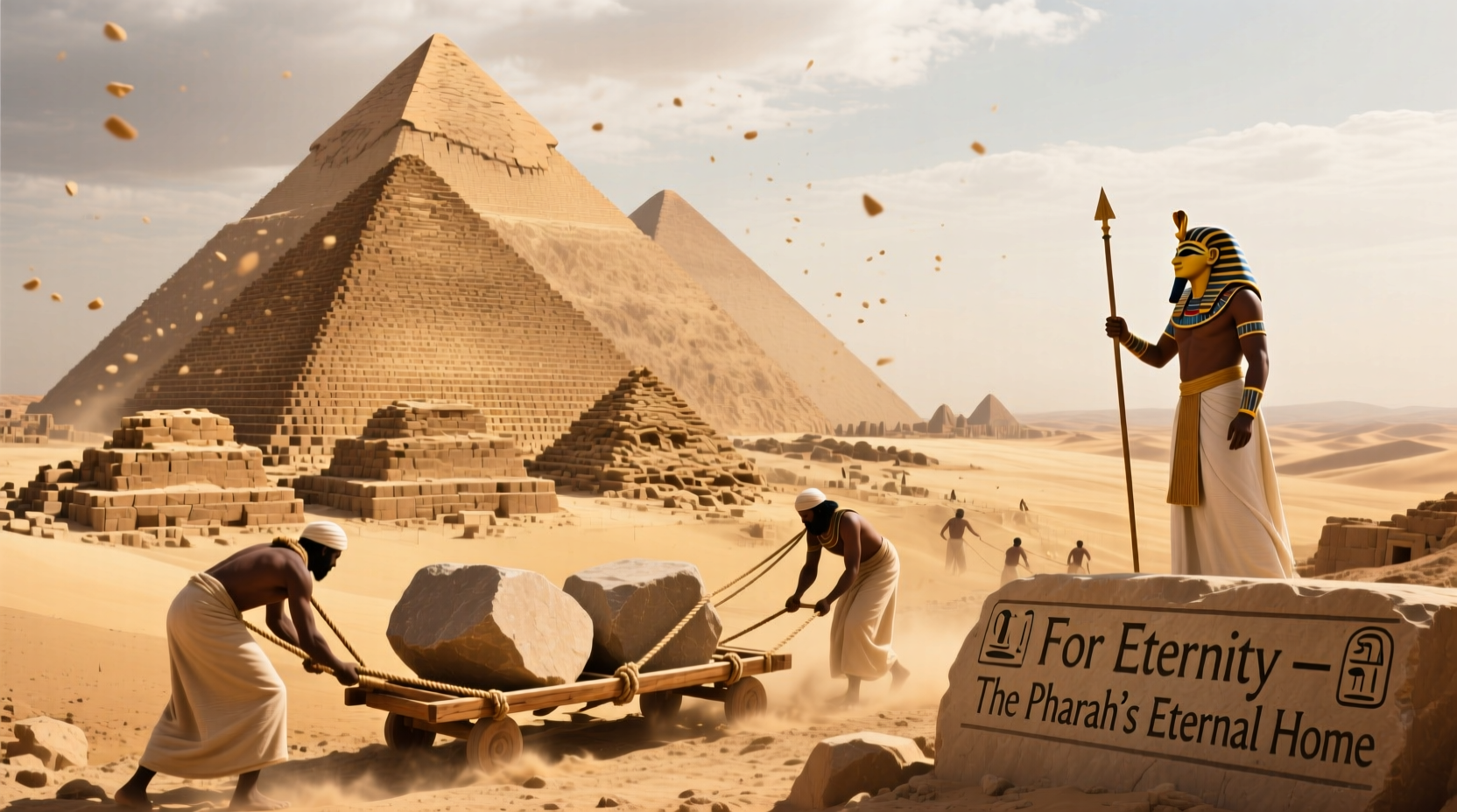 why were the pyramids of egypt built purpose construction