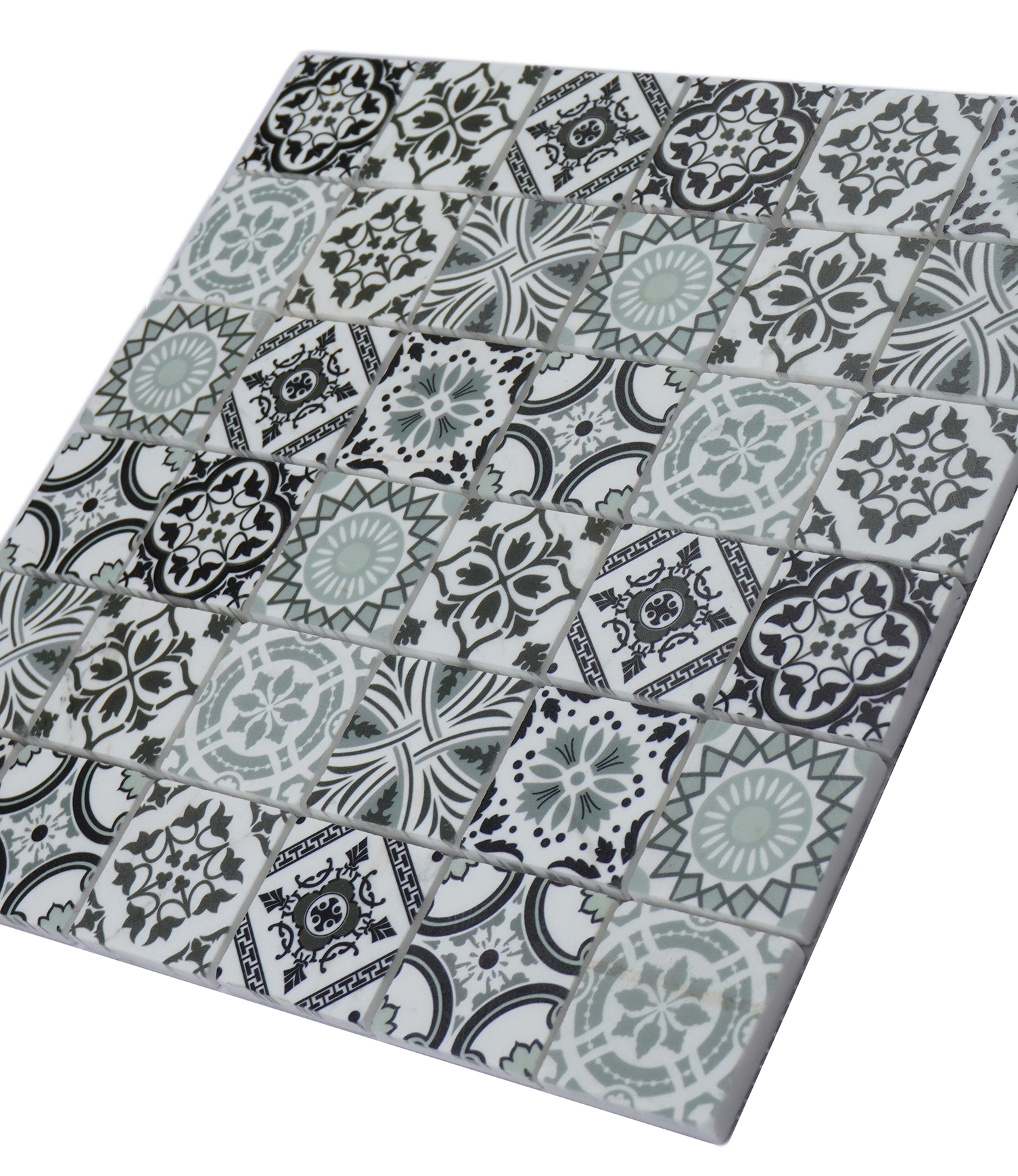 Marble Mosaics Stone Mosaic Inkjet Printing Glass Stone Mosaic