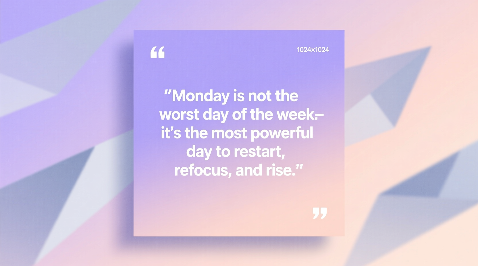 monday job quotes