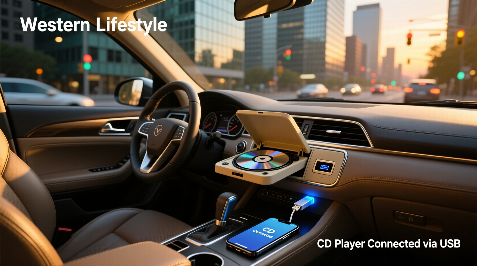 How to choose usb interface car cd changer,Can I connect a CD player to a car with USB?