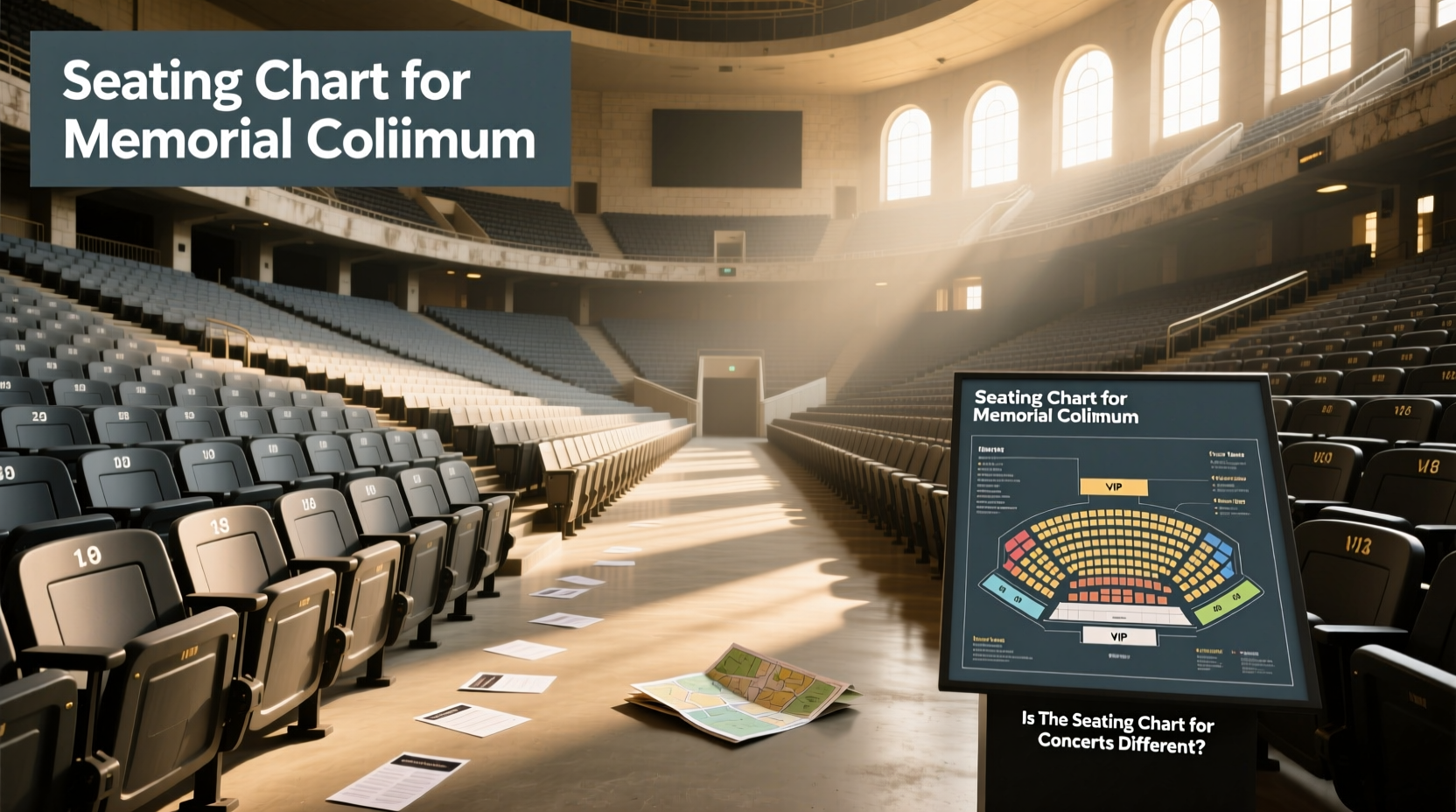 Seating Chart Guide for Memorial Coliseum Events