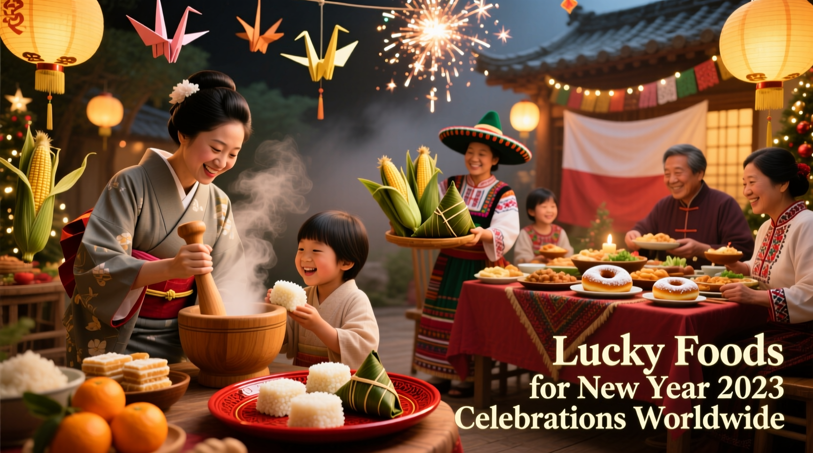 what is the lucky food for new year 2023