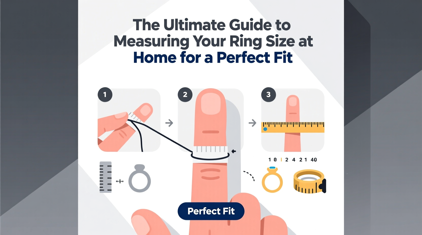 the ultimate guide to measuring your ring size at home for a perfect fit