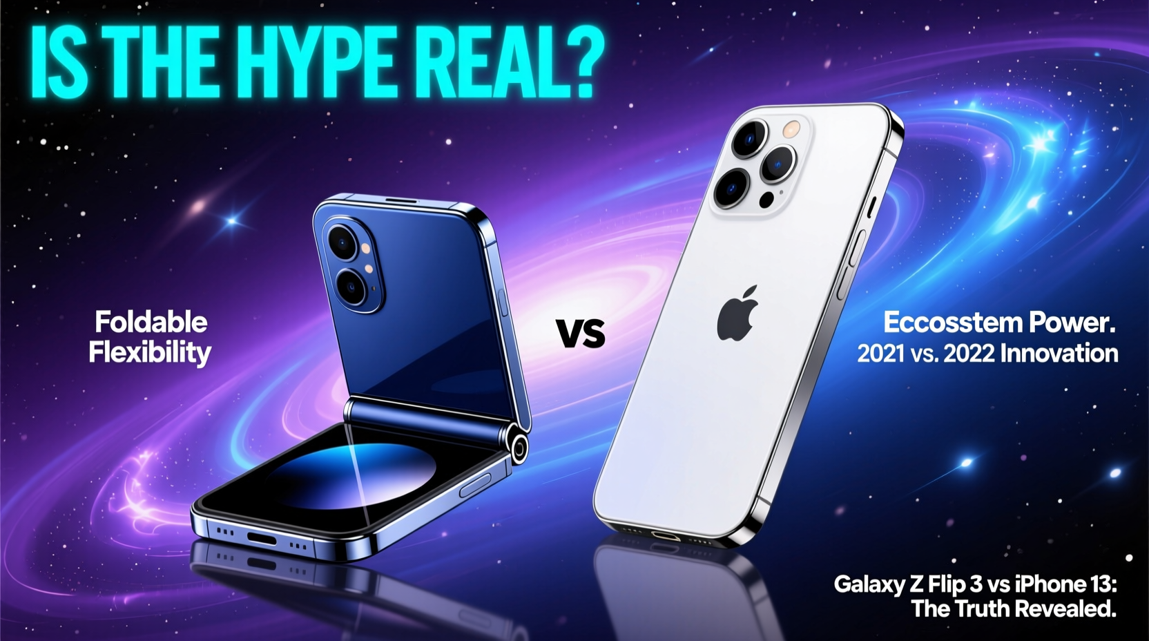 galaxy z flip 3 vs iphone 13 is the hype real or should you stick with apple