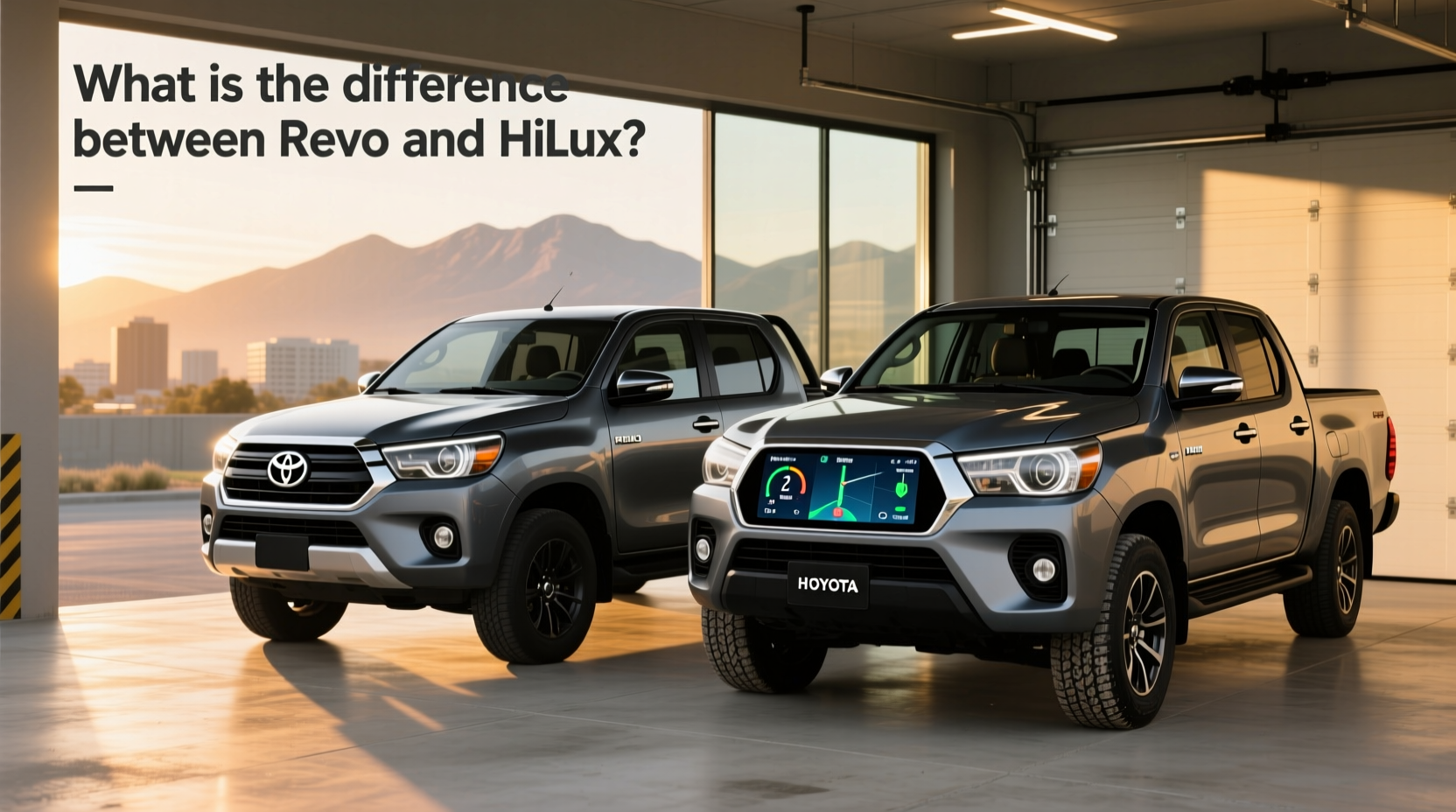how to choose hilux revo digital display,What is the difference between Revo and HiLux?