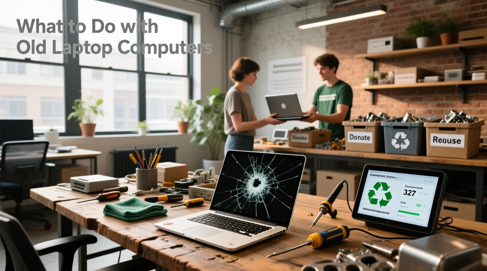 what to do with old laptop computers safe, smart sustainable options