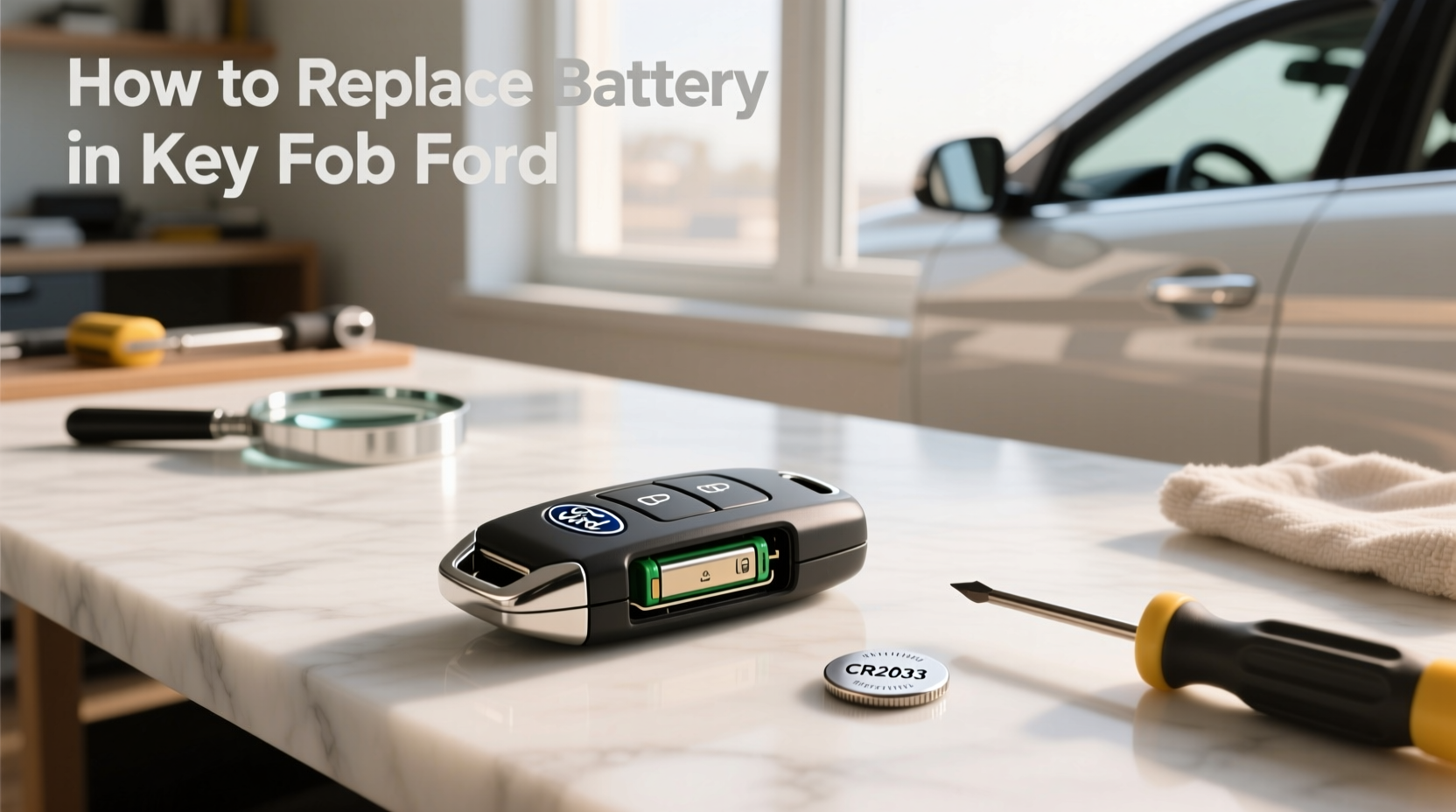 How to Replace Battery in Key Fob Ford: Step-by-Step Guide