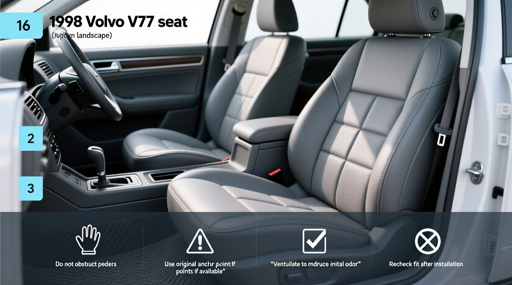 1998 Volvo V70 Seat Covers Buying Guide