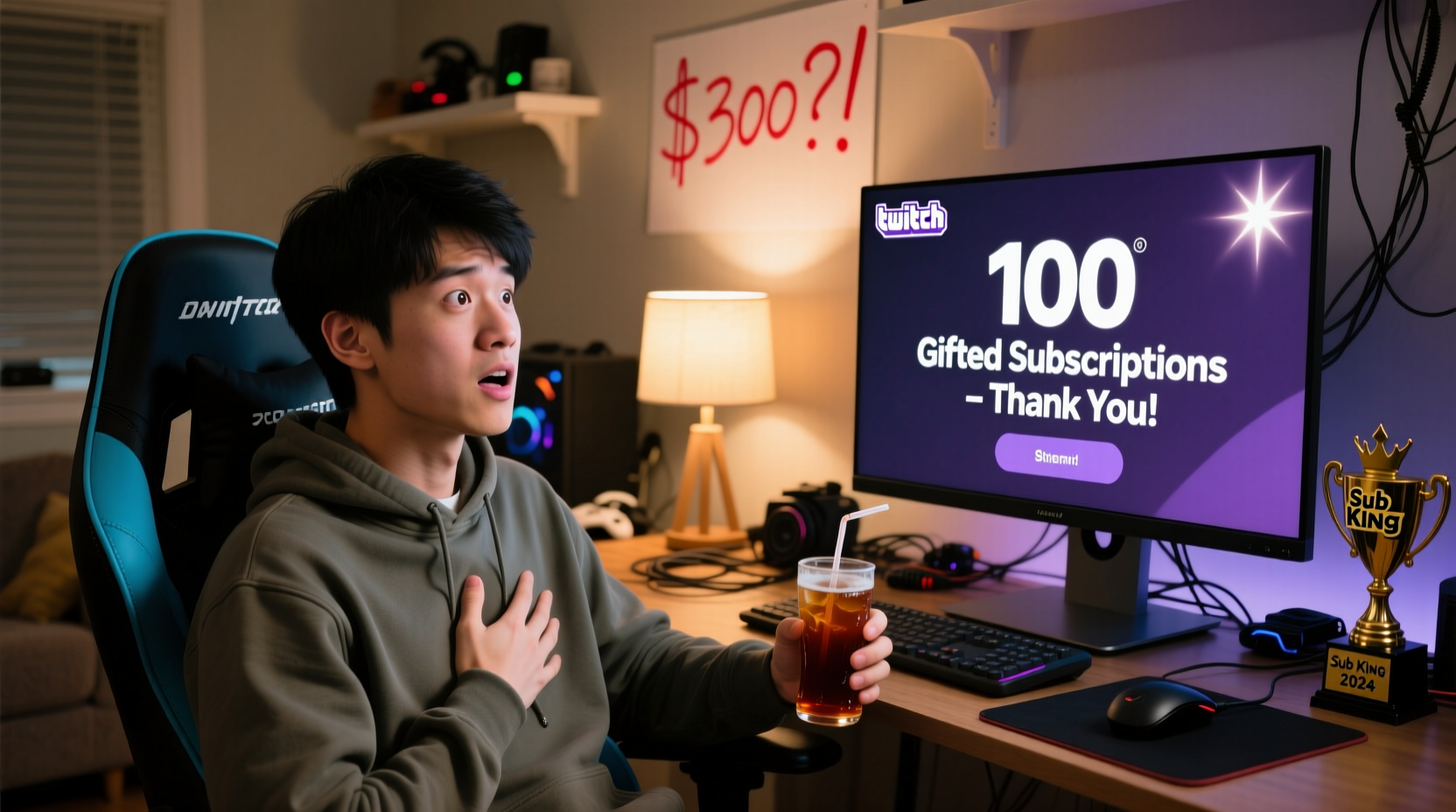 how much does 100 gifted twitch subs really cost 3