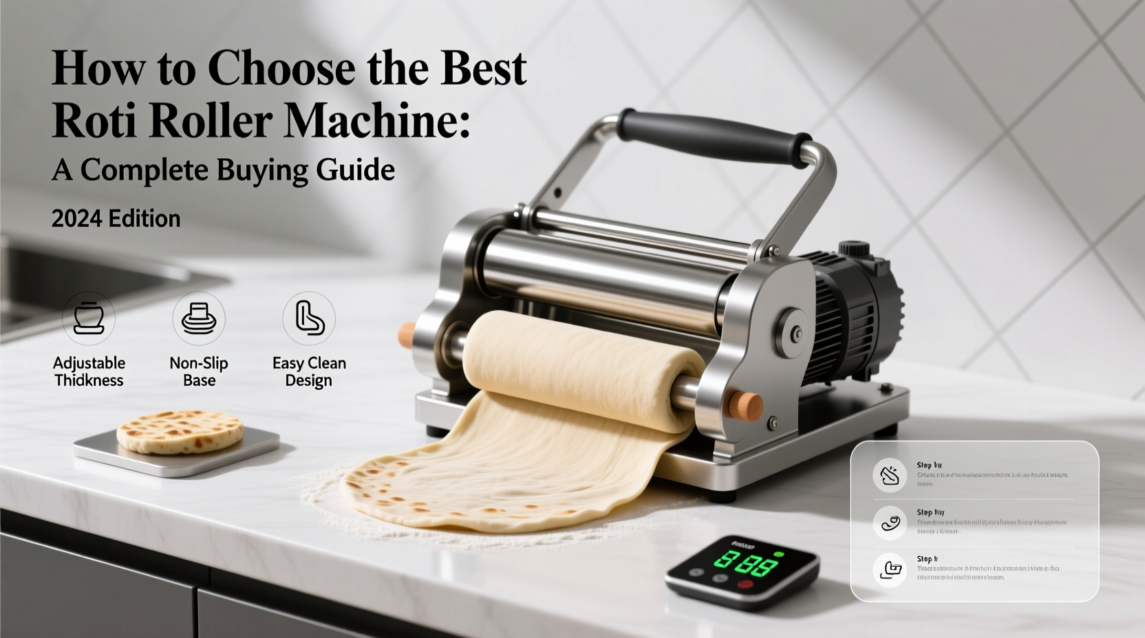 Roll Roti Alat How to Choose the Best Roti Roller Machine: A Complete Buying Guide