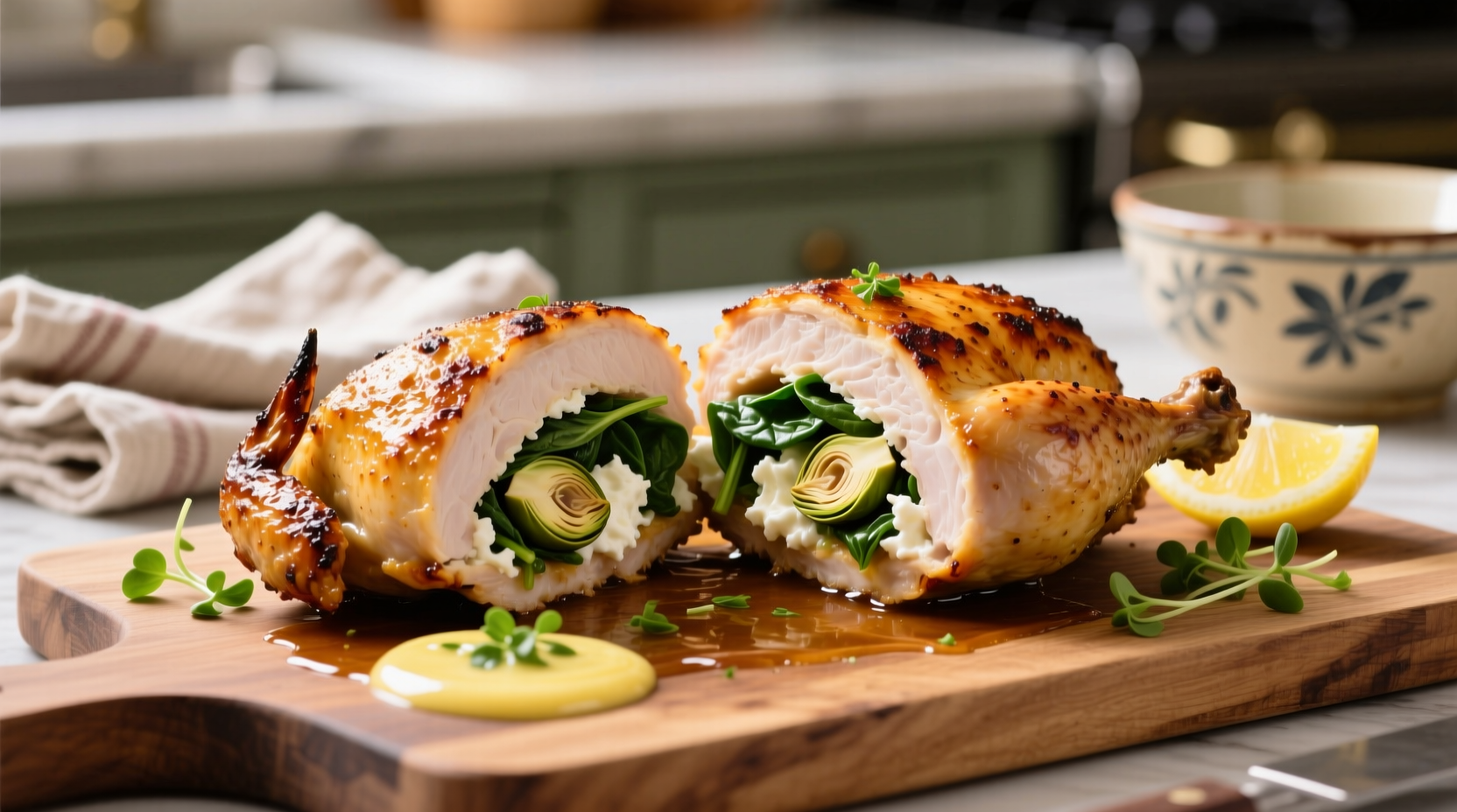 Spinach Artichoke Stuffed Chicken Recipe Guide