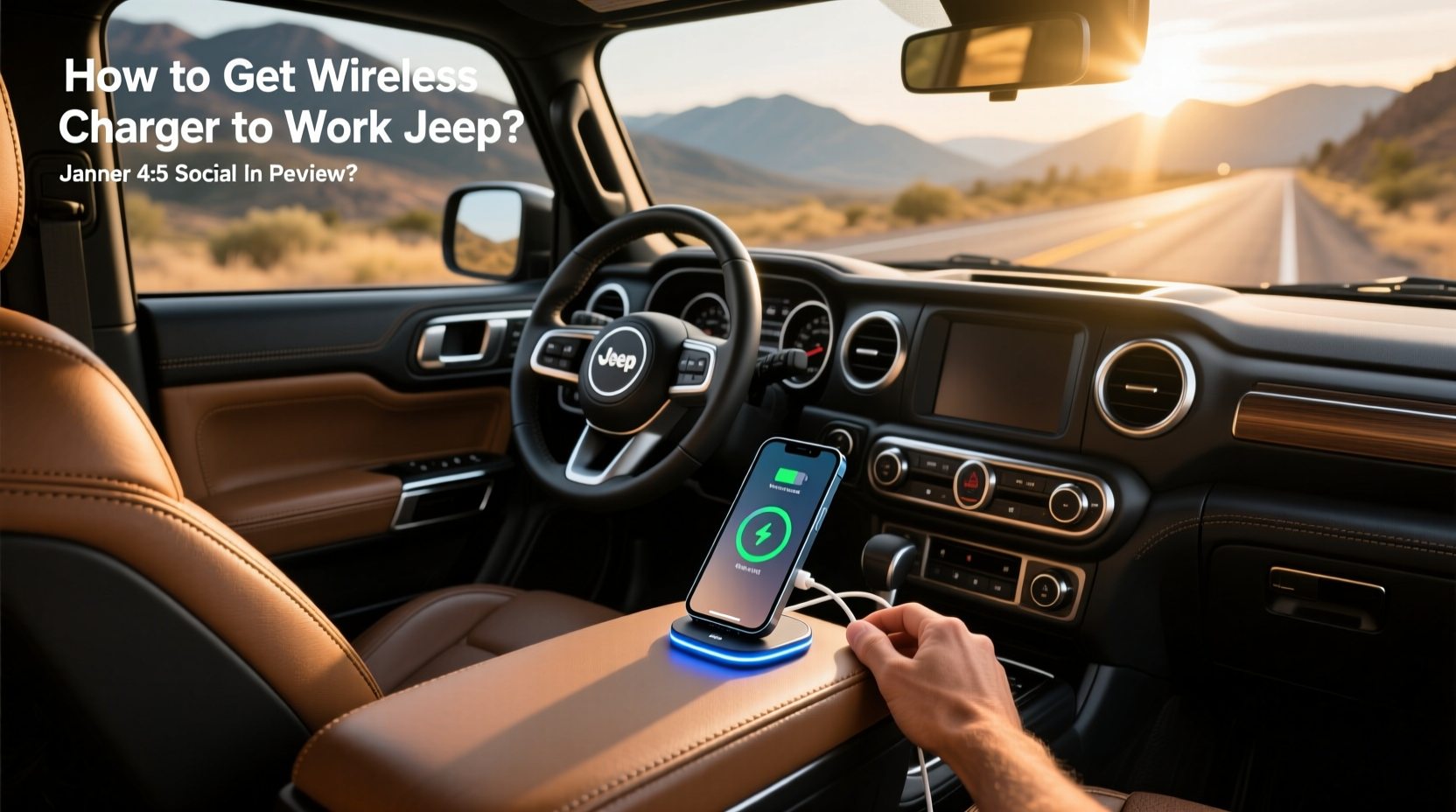 How to Get Wireless Charger to Work in Jeep Gladiator