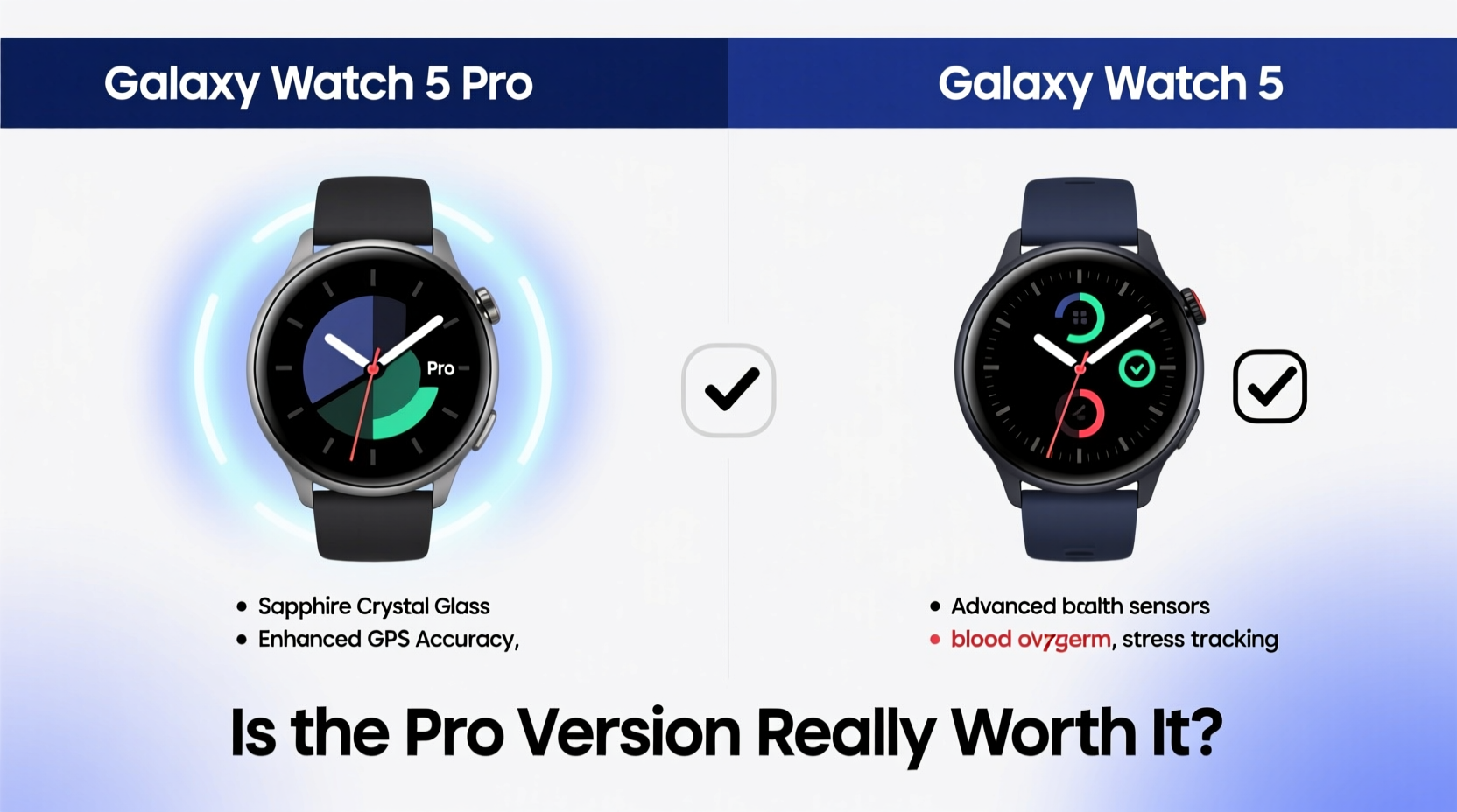 galaxy watch 5 pro vs watch 5 is the pro version really worth it