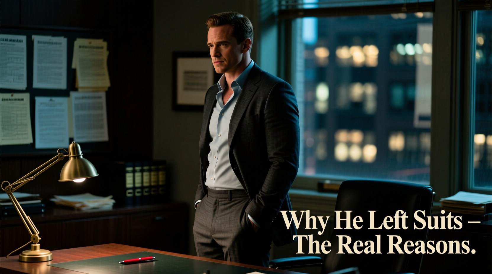 why did patrick adams leave suits real reasons show exit