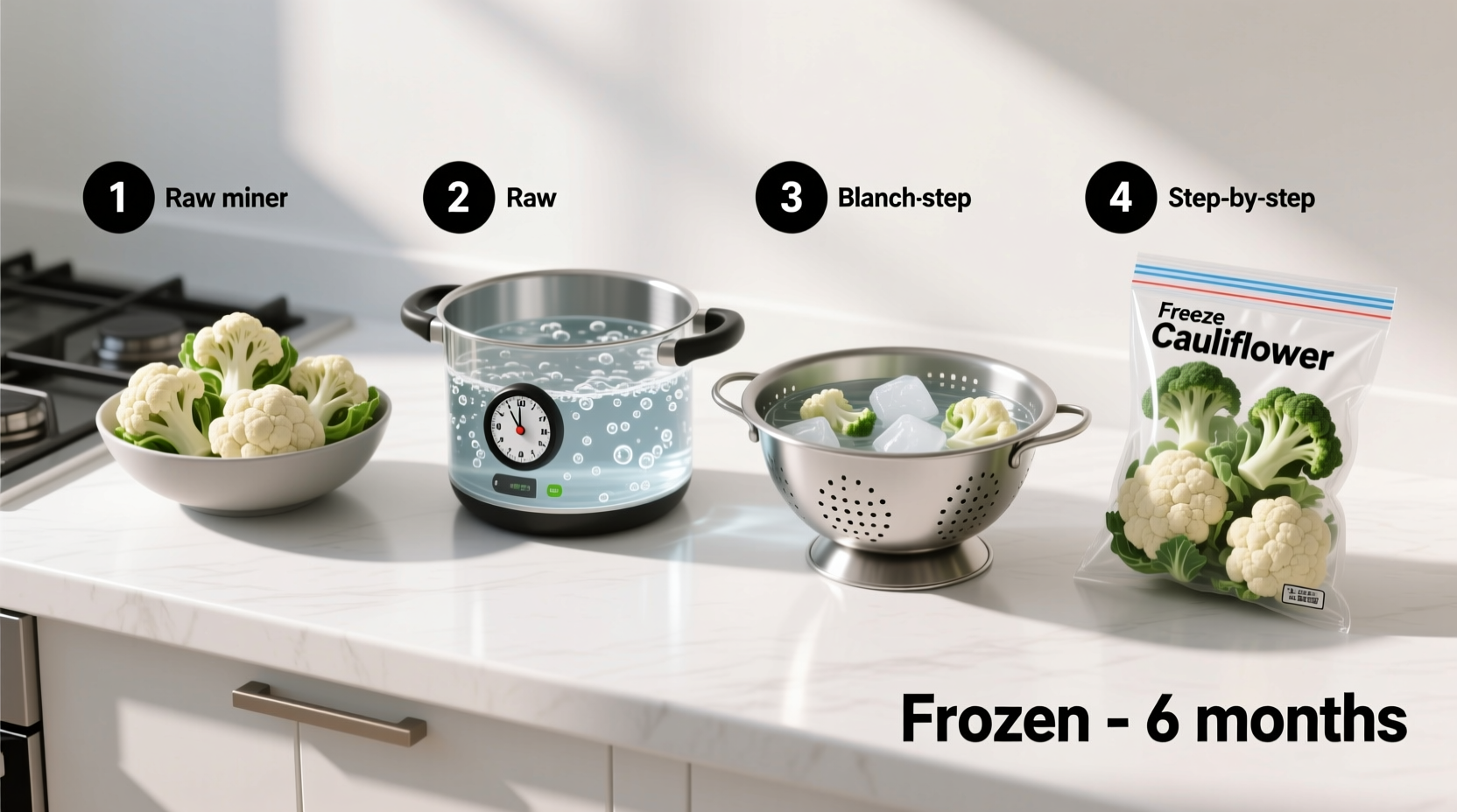 How to Freeze Cauliflower Properly: Step-by-Step Guide