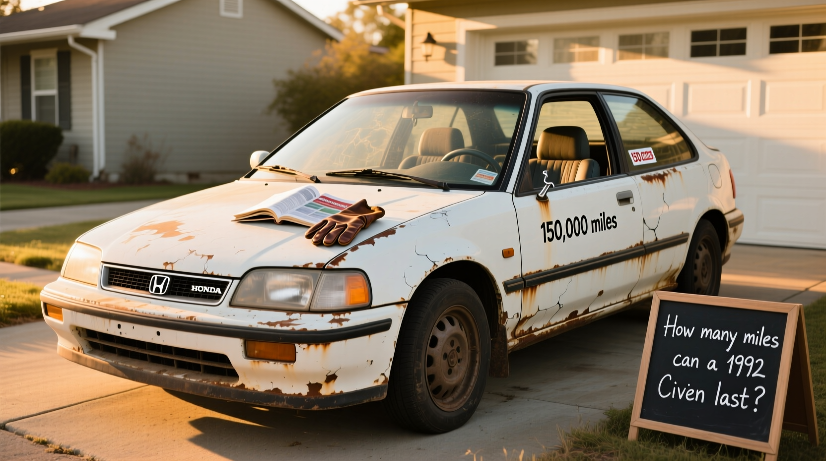 1992 civic hatchback how many miles will it last 