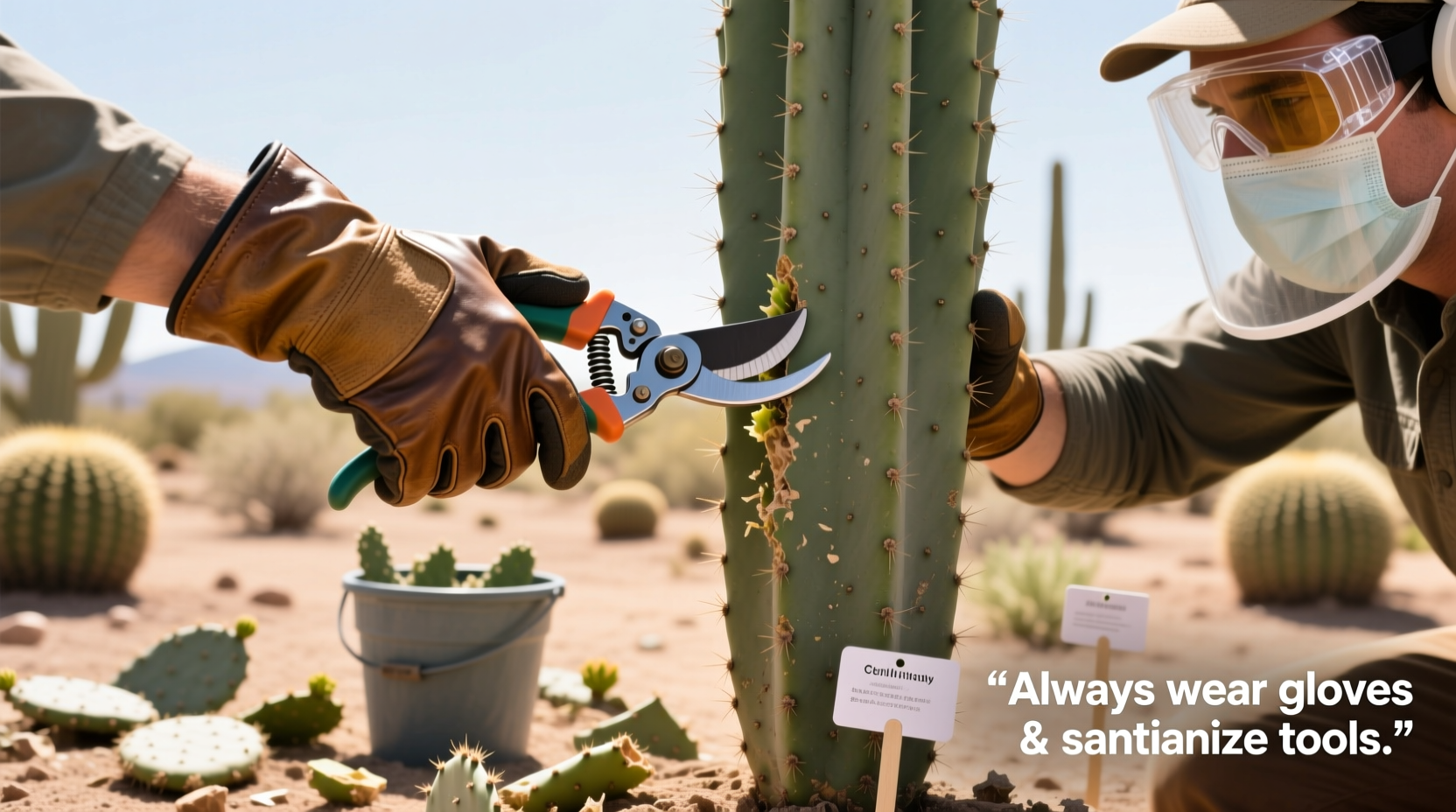 How to Cut a Cactus Safely and Successfully