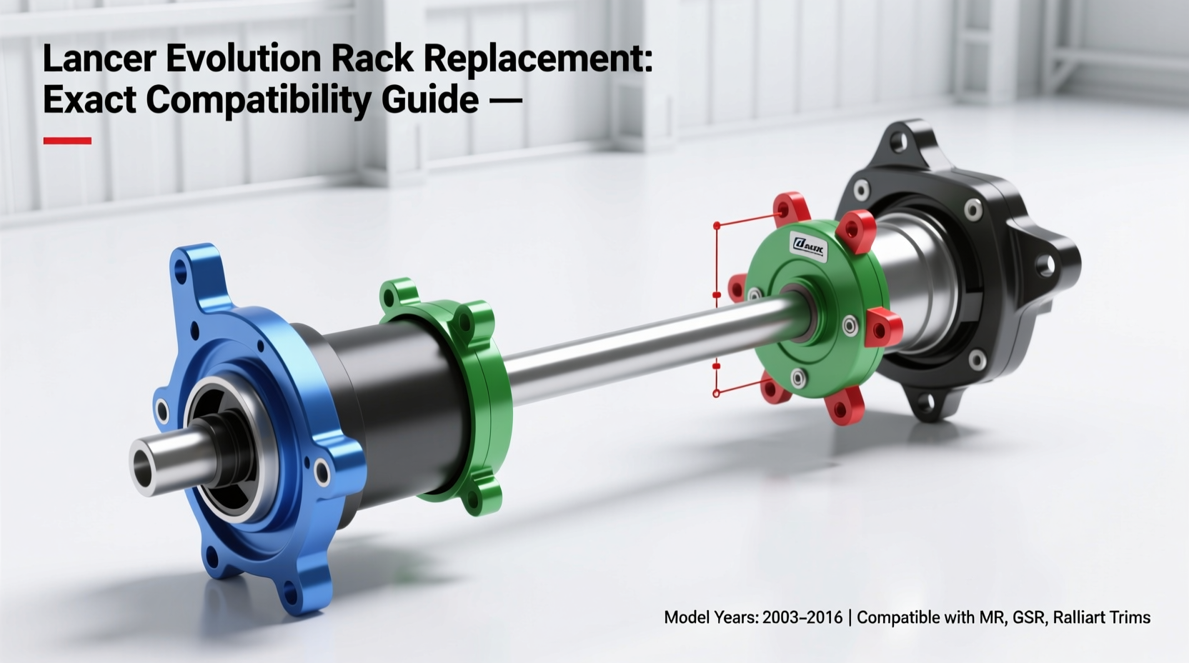 Lancer Evolution Rack Replacement: Exact Compatibility Guide