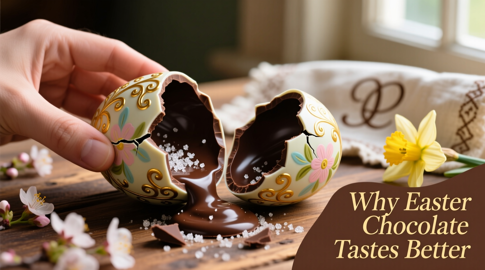 why does easter chocolate taste better