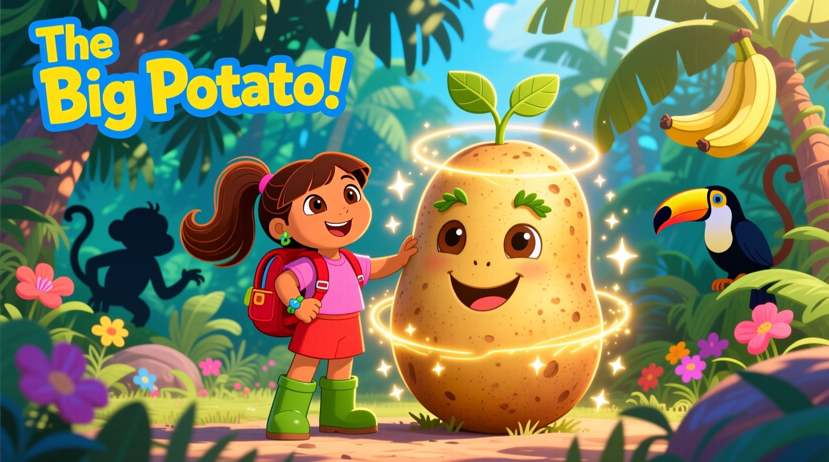 dora the explorer the big potato