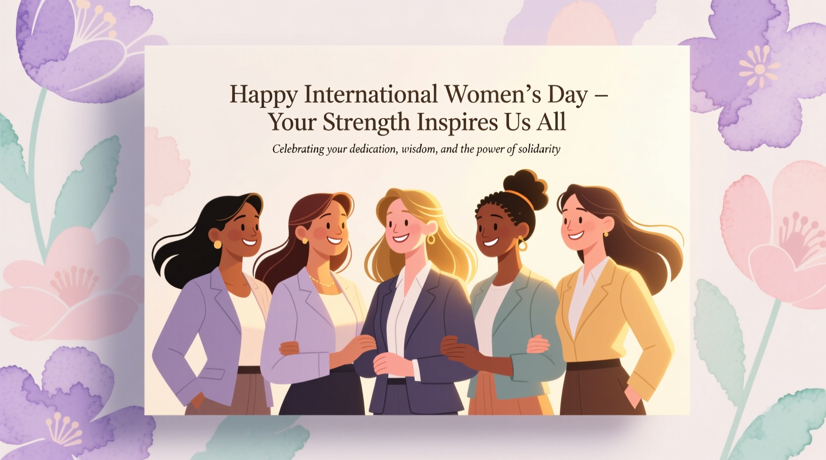 womens day message for colleages