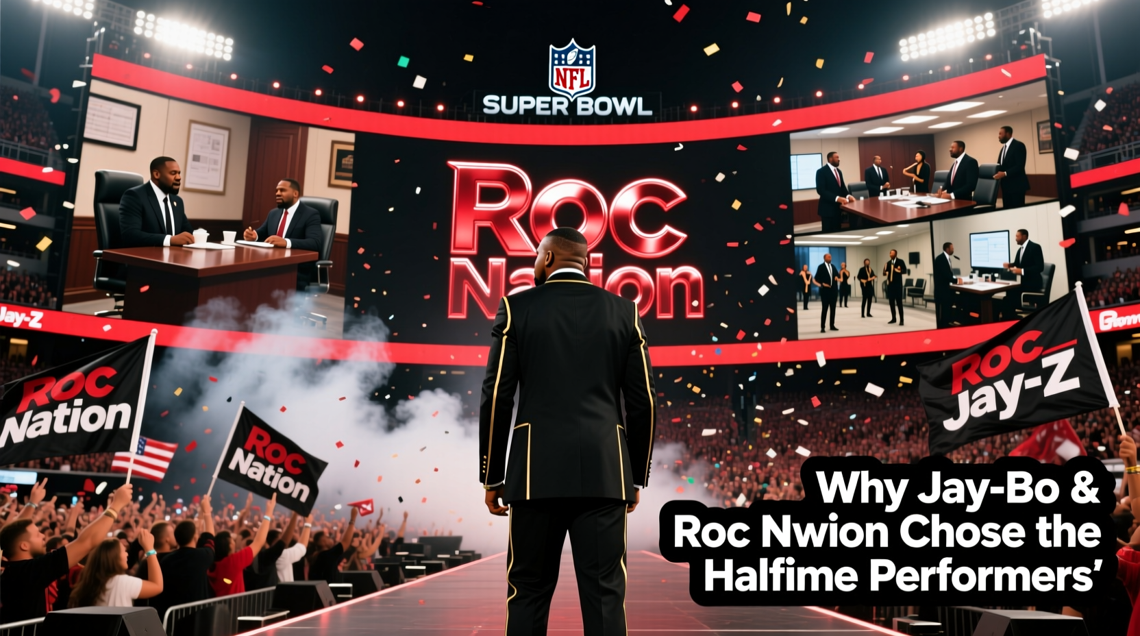 why jay z and roc nation choose the super bowl halftime performers