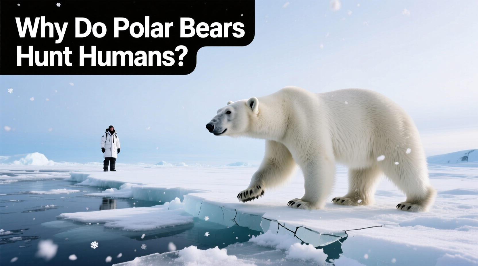 why do polar bears hunt humans understanding polar bear behavior