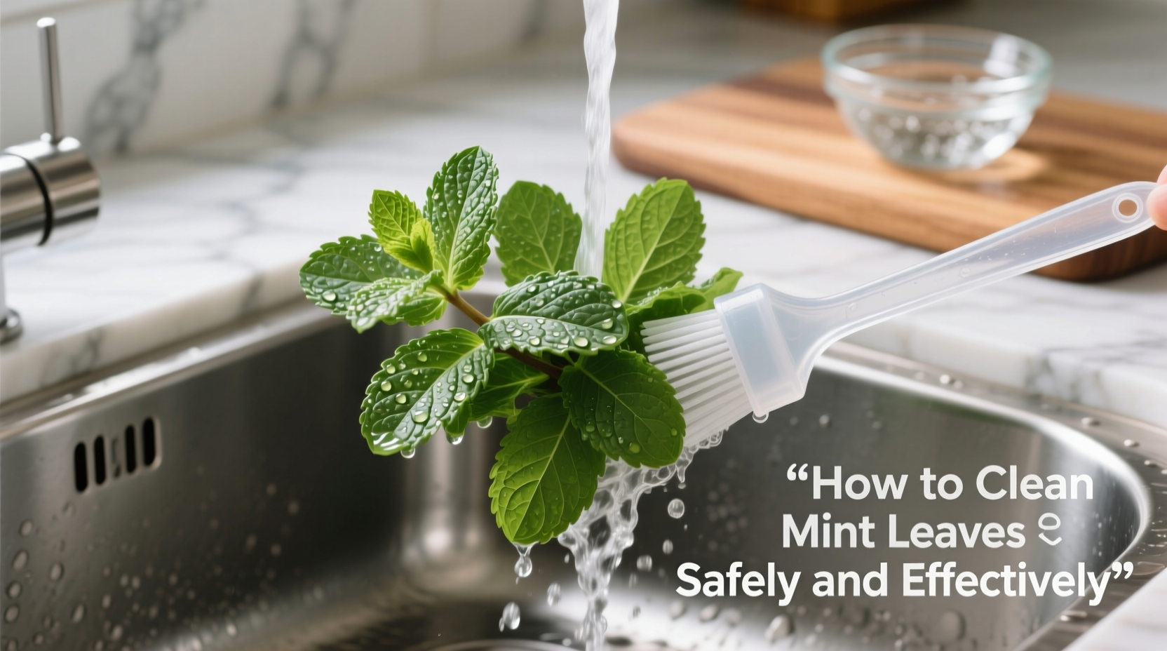 How to Clean Mint Leaves Safely and Effectively
