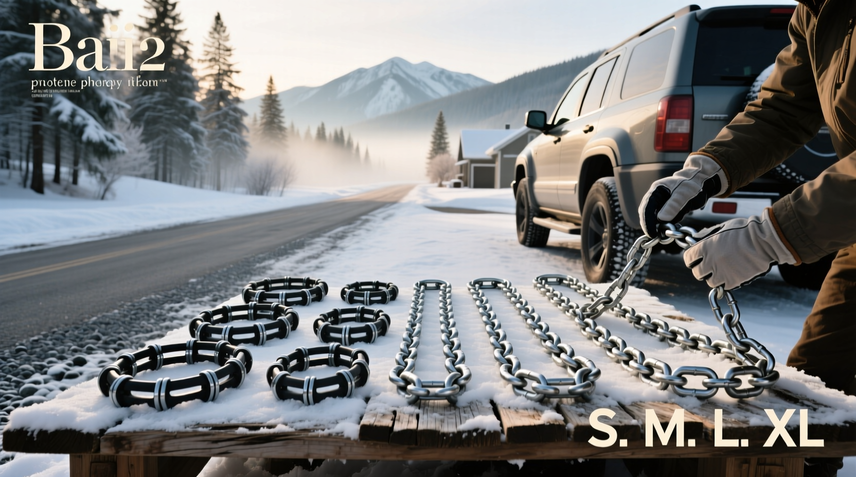 How to Find the Right Snow Chains Size for Your Tires