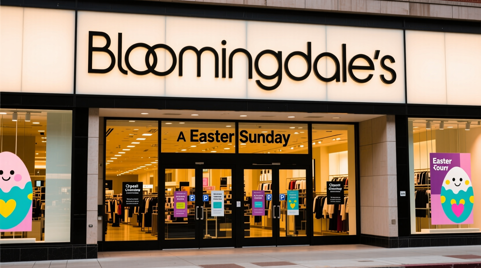 is bloomingdales open on easter sunday