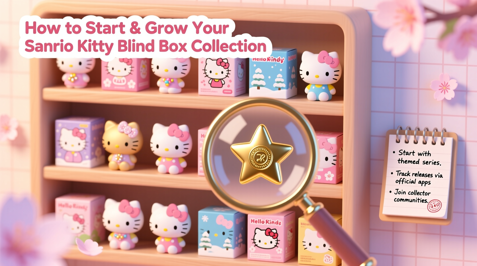 how to start and grow a sanrio kitty blind box collection tips for collectors and enthusiasts