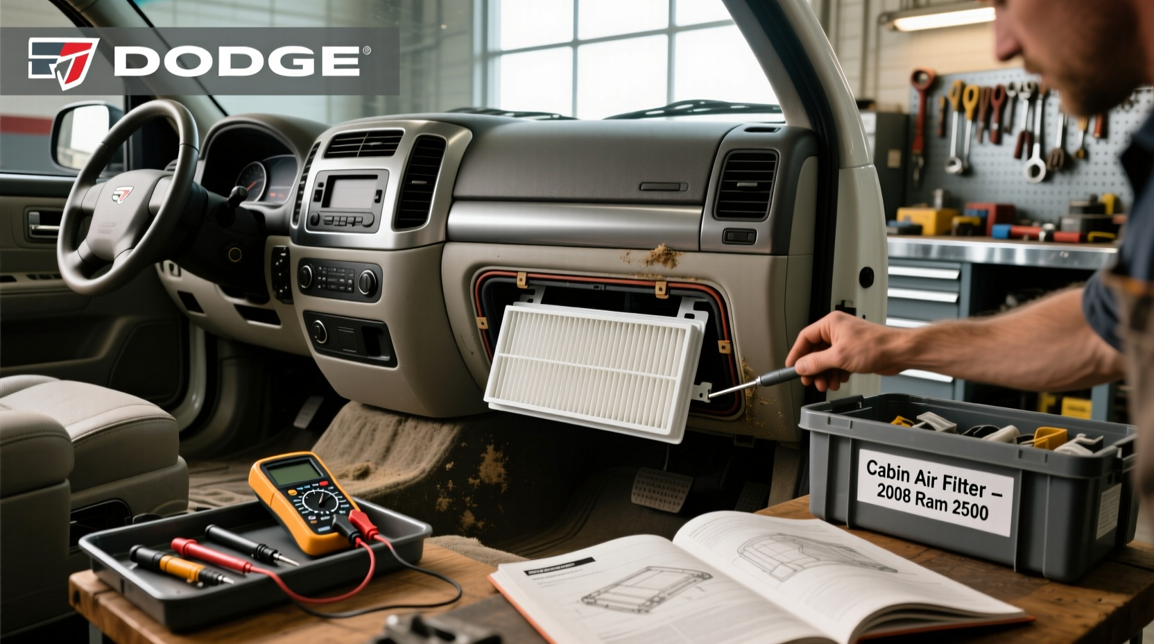 Cabin Air Filter 2008 Dodge Ram 2500: Installation Guide & Options