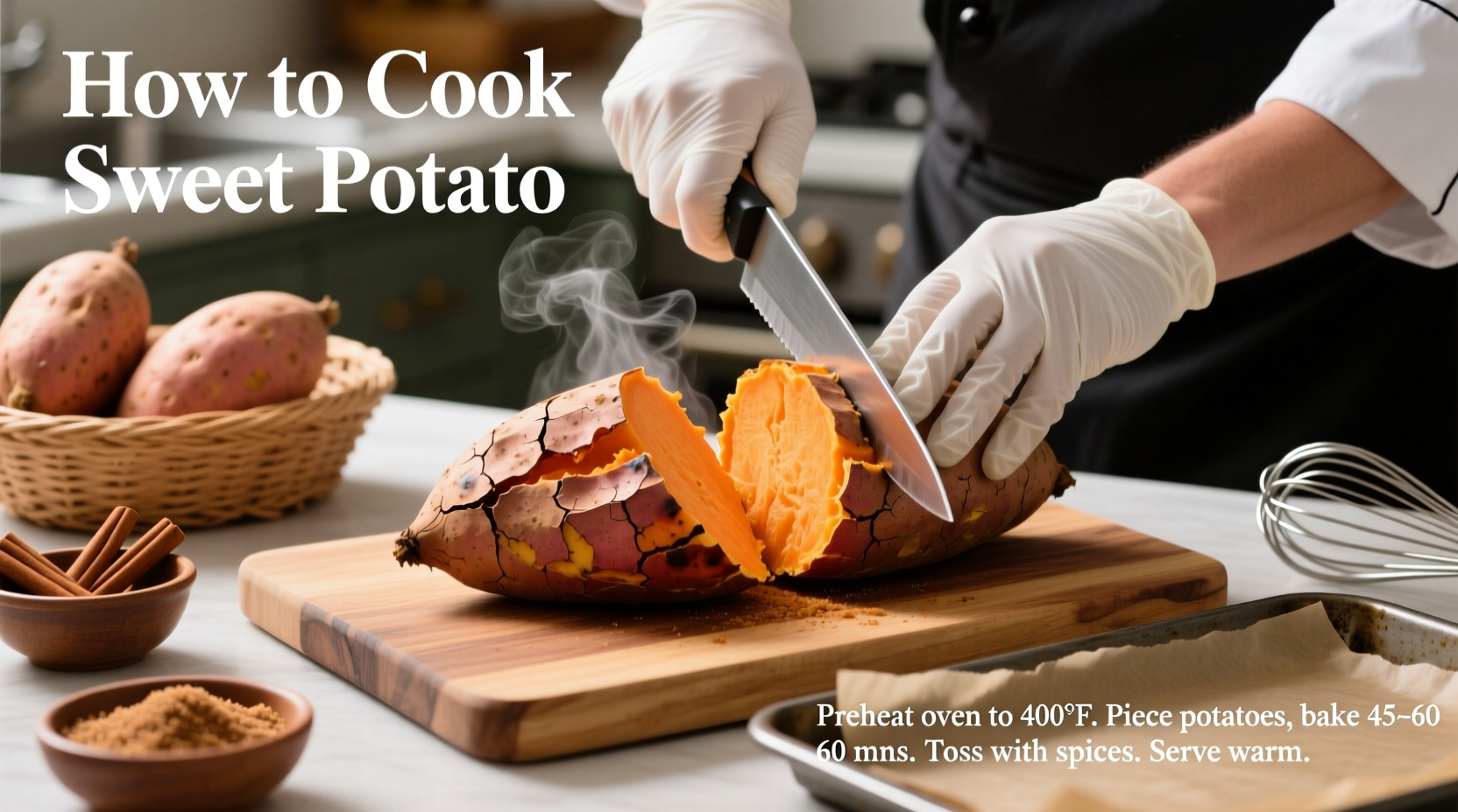 how to cook sweet potato