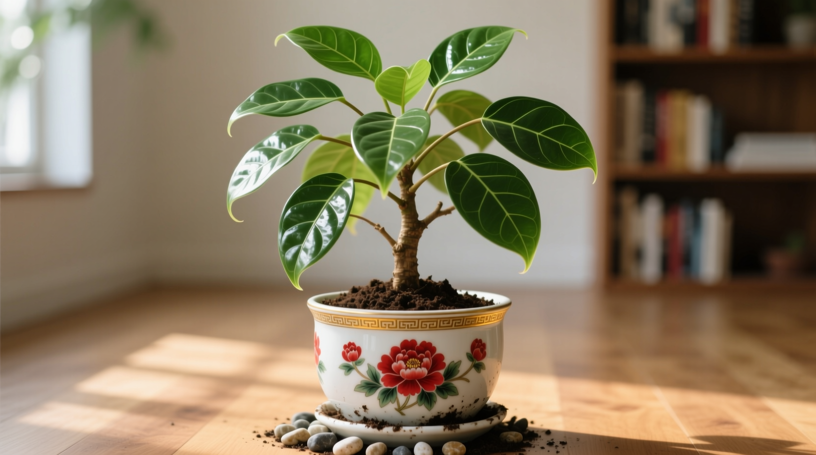 artificial varigated philodendron Variegated Philodendron Artificial Garland Fire Retardant – Artificial Green main image 1